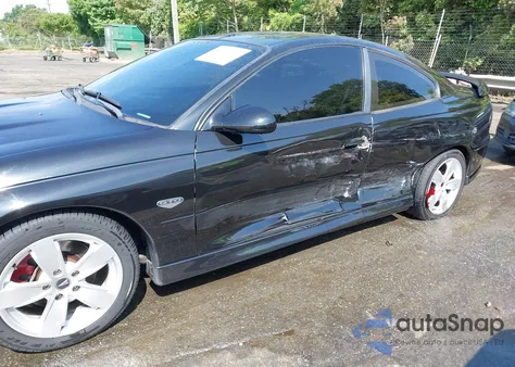 2005 Pontiac Gto z USA, uszkodzony, nr VIN 6G2VX12U85L367278